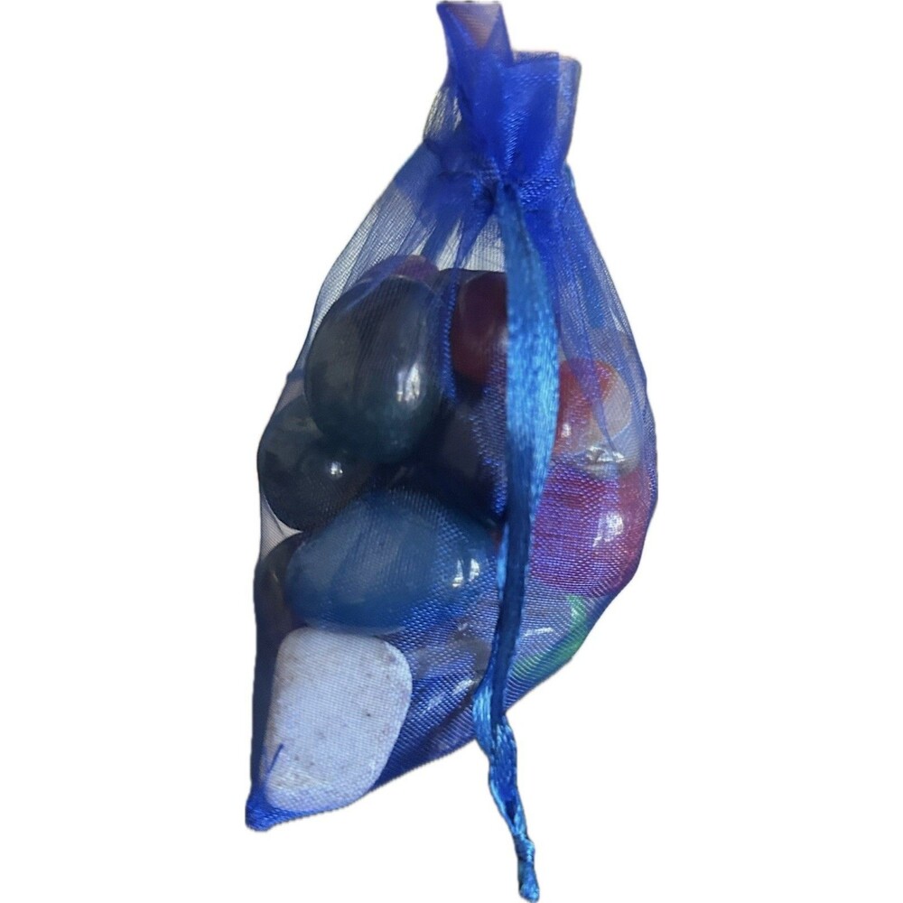 9 Ounce Bag Of Tumbled Crystal Rocks